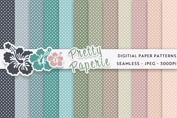 12 Polka Dot Digital Paper Backgrounds for Effortless Creativity