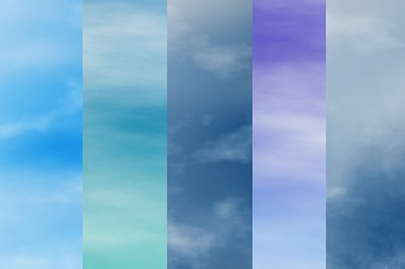 Blue Sky Backgrounds: A Versatile Collection for Modern Design