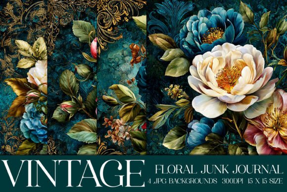 Elevate Your Projects with Luxury Floral Flowers Backgrounds