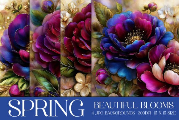 Spring into Creativity with These Floral Backgrounds